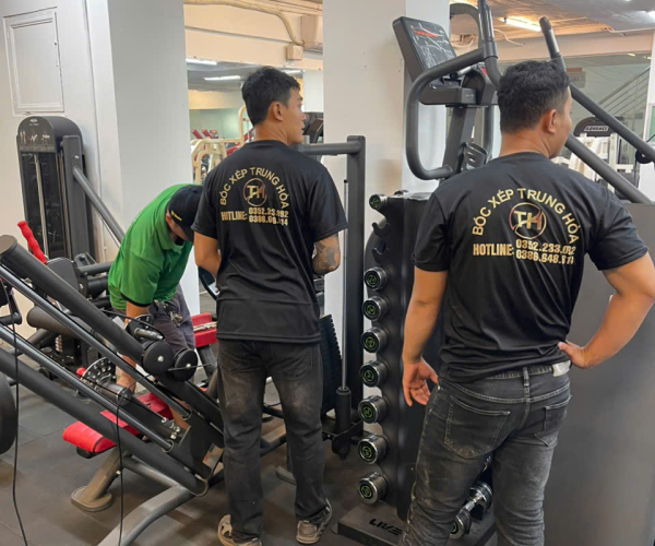 Cải tạo phòng gym cho anh trai trẻ tuổi